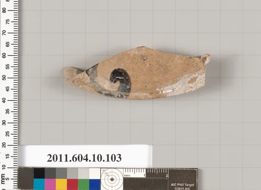 Terracotta fragment of a Genucilia plate