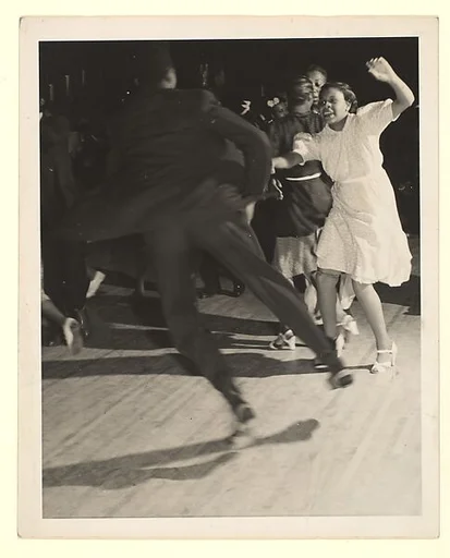 [Couple Dancing the Jitterbug, New York]
