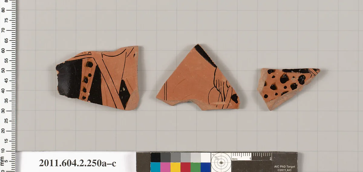 Terracotta fragments of a stamnos (jar) — Unknown