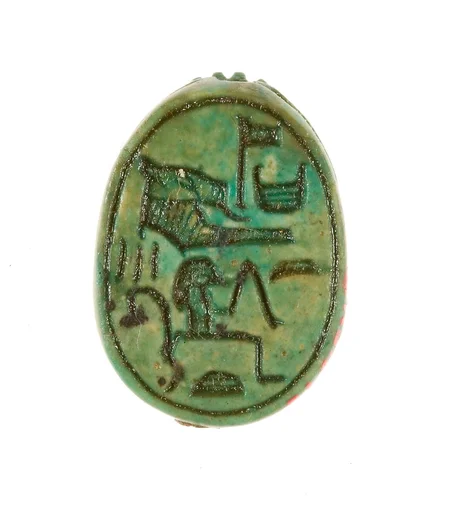 Scarab Inscribed for the God's Wife Hatshepsut