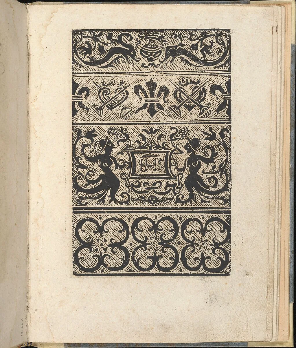 Ein ney Furmbüchlein, Page 2, recto — Johann Schönsperger the Younger