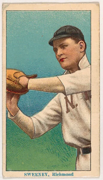 Jeff Sweeney, Richmond, from Coupon Cigarettes Baseball Issue, 1914-1916 — Coupon Cigarettes