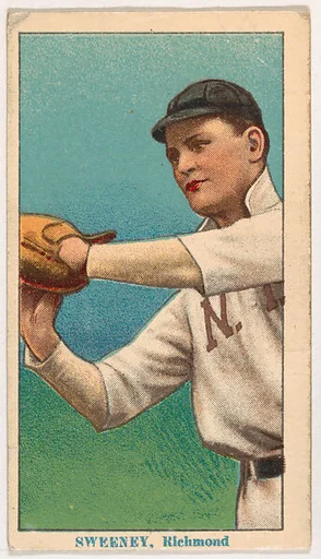 Jeff Sweeney, Richmond, from Coupon Cigarettes Baseball Issue, 1914-1916