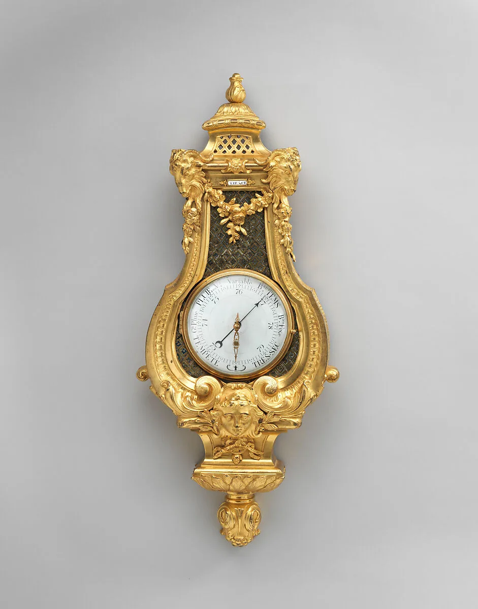 Cartel barometer (one of a pair) — Jacques III Thuret|André Charles Boulle
