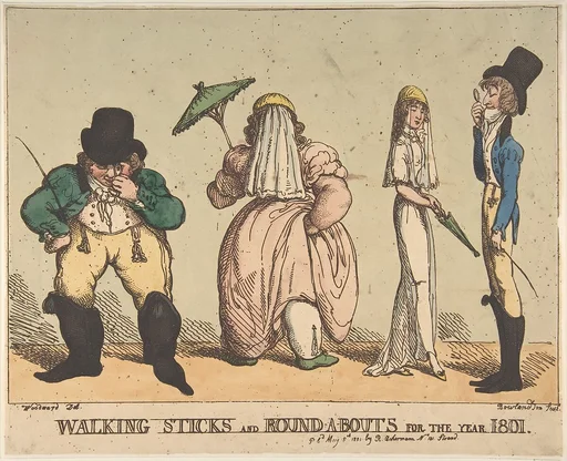 Walking Sticks and Round-A-Bouts for the Year 1801
