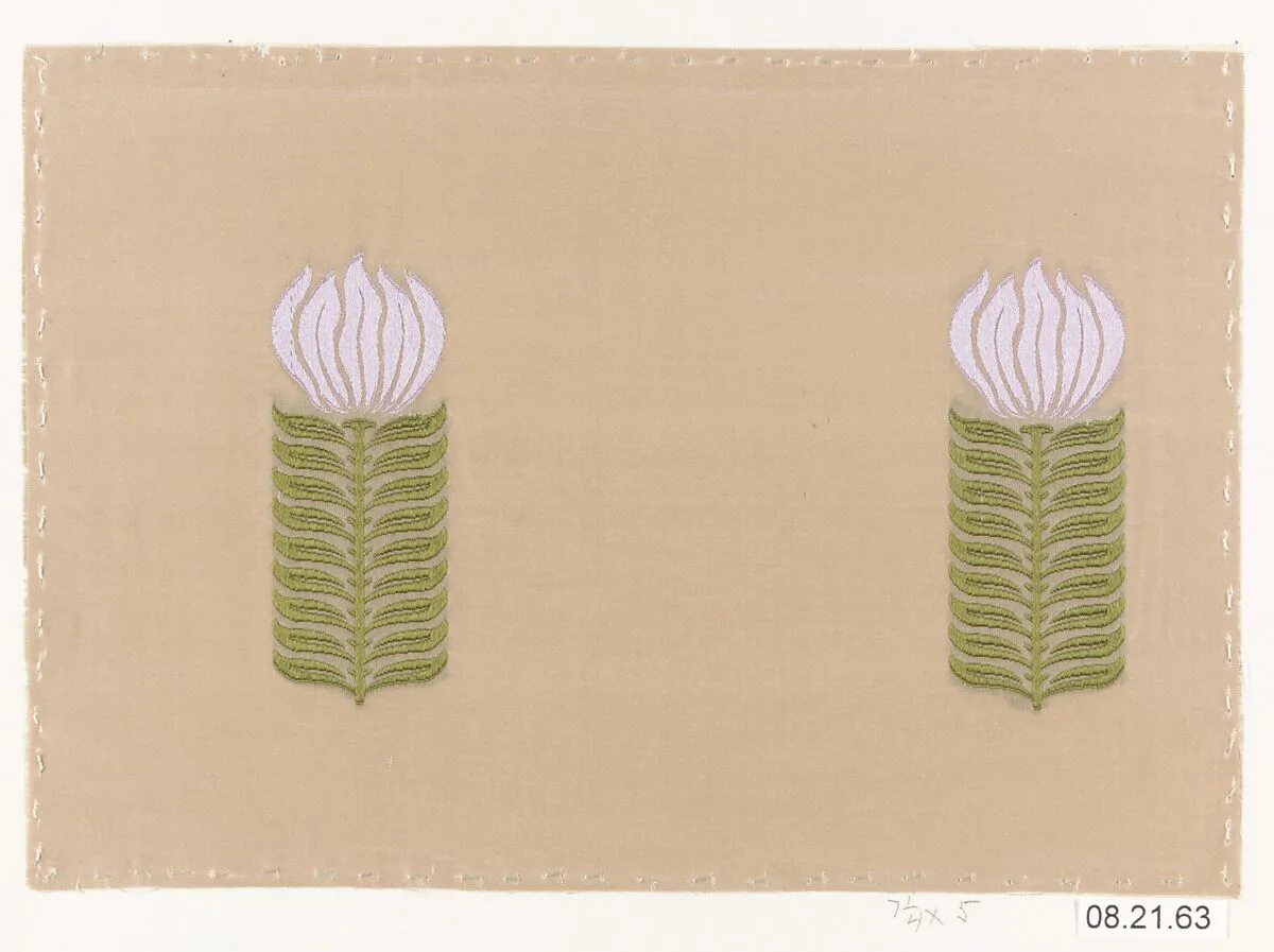 Textile sample — J. Claude Frères & Co.|Unknown Designer