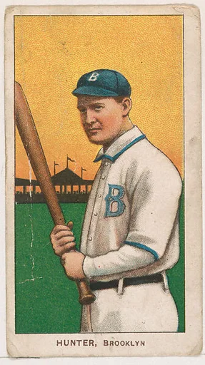 George Hunter, Brooklyn, from Coupon Cigarettes Baseball Issue, 1910