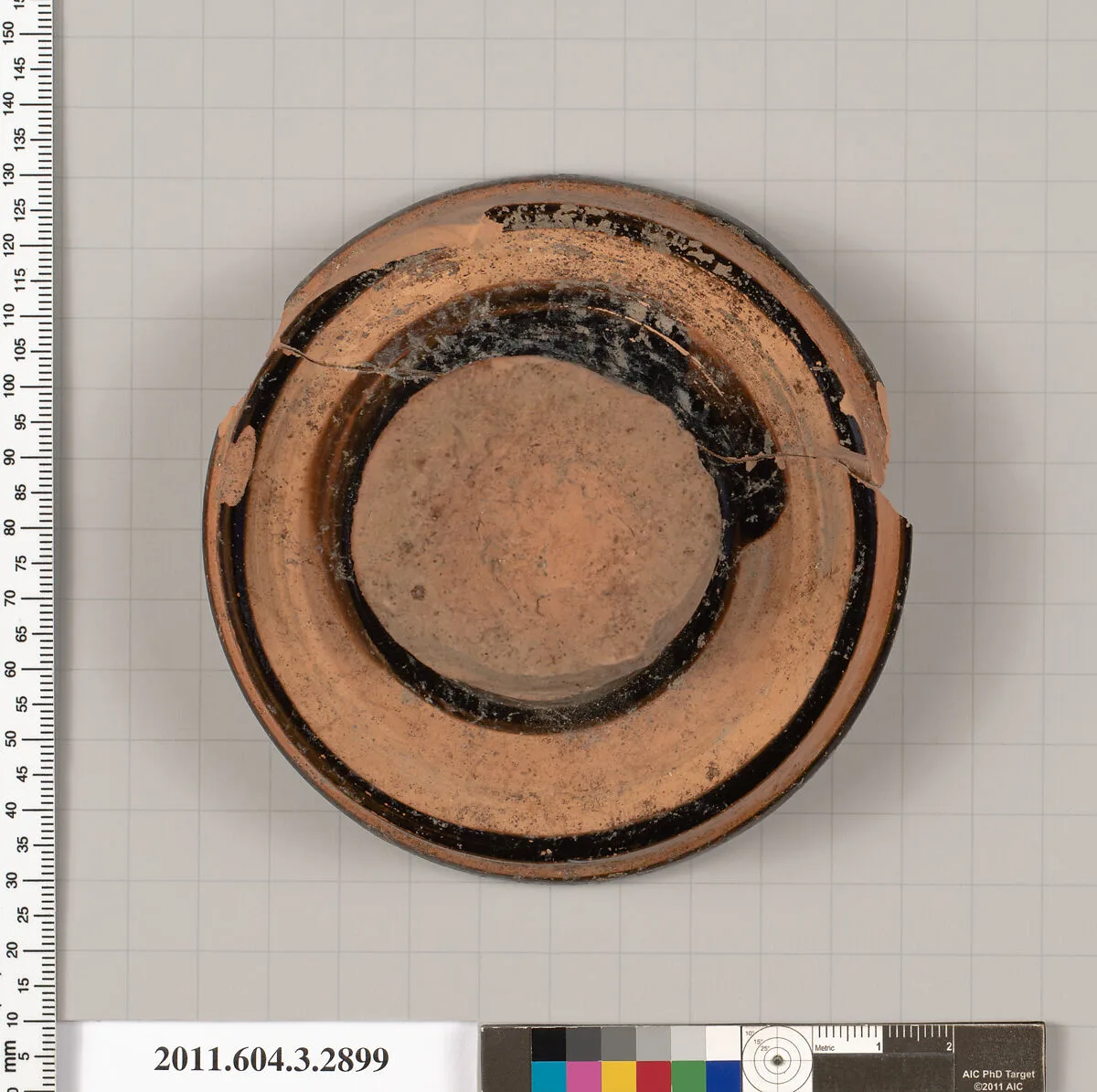 Terracotta fragment of a lekythos (oil flask) — Unknown