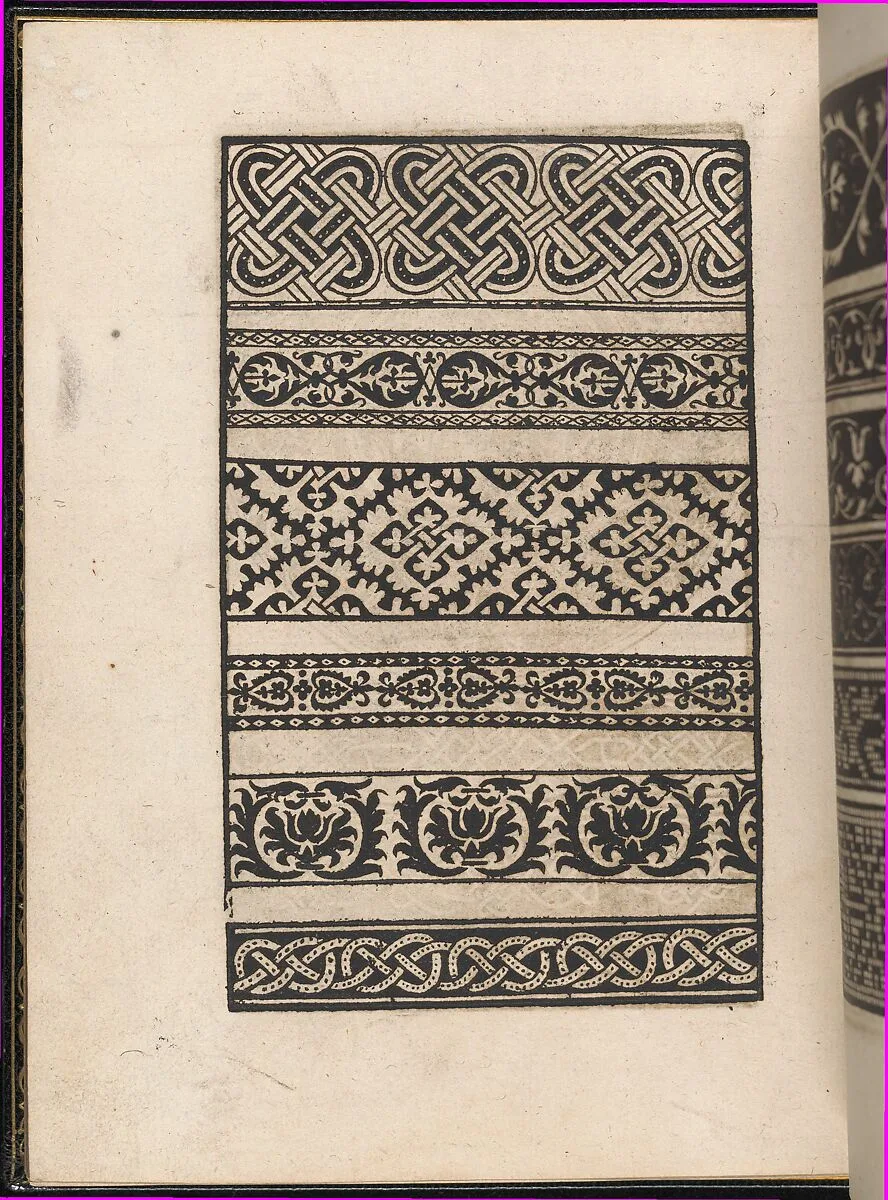 Page from Ein new kunstlich Modelbuch...(Page 48v) — Peter Quentel
