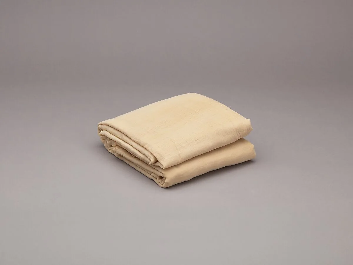 Sheet, linen mark, very fine spin, very fine weave — Unknown