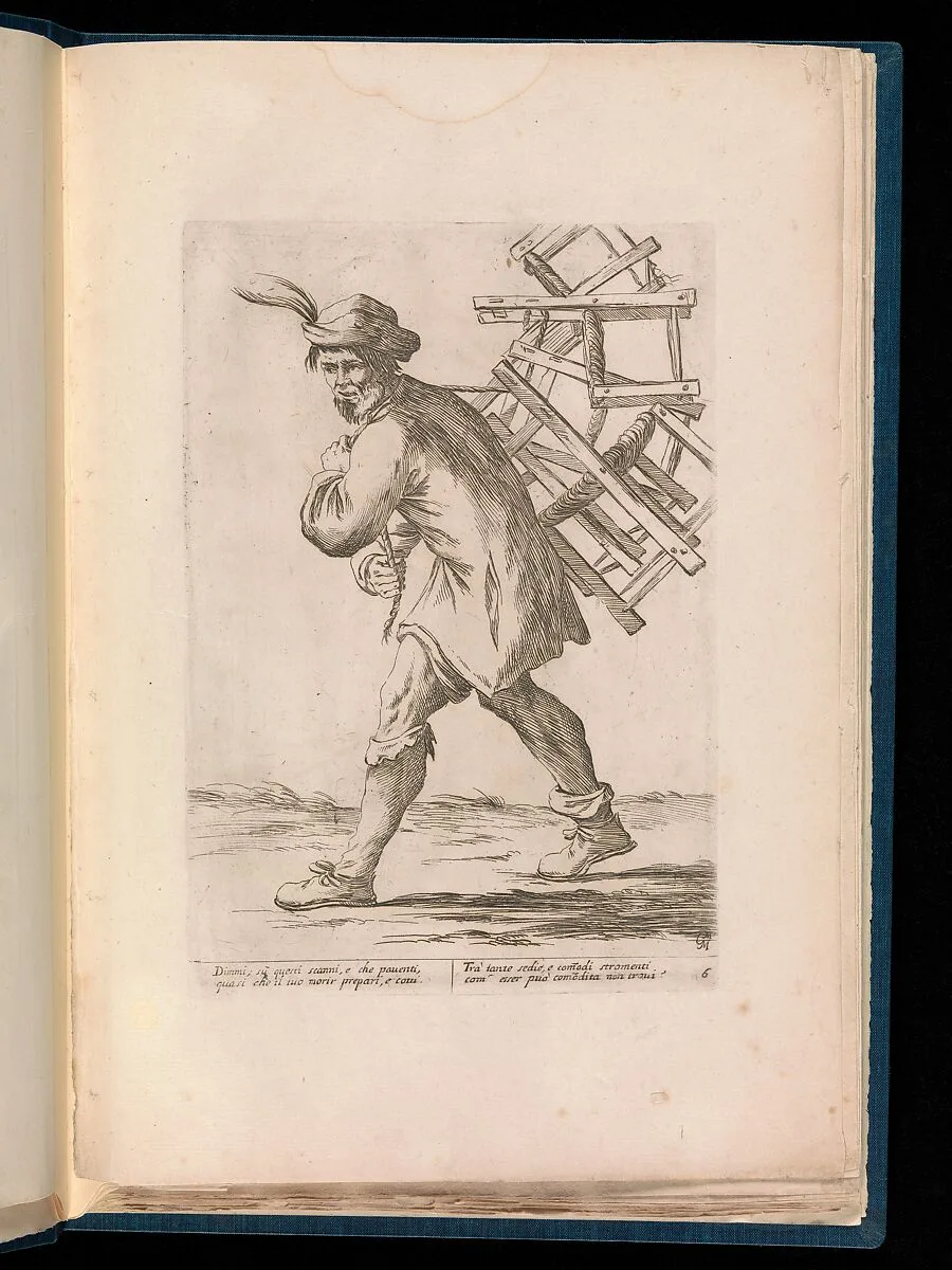 Di Bologna l'Arti per via D'An.ibal' Ca.rac — Giuseppe Maria Mitelli|Annibale Carracci|Giovanni Giacomo De Rossi|La Calcografia Camerale