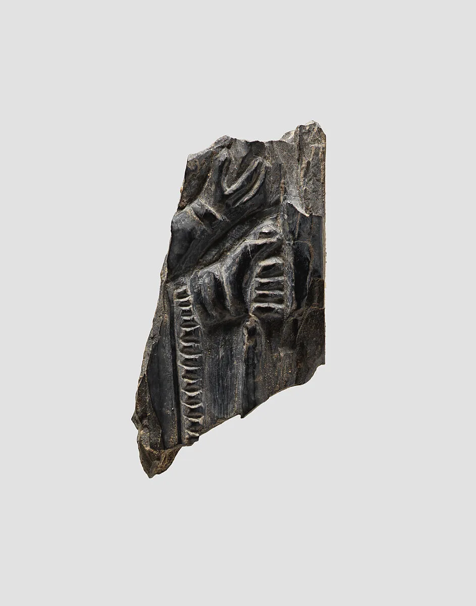 Plaque fragment — Unknown