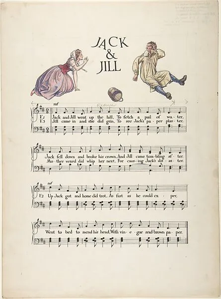 "Jack and Jill"―Page Design — Paul Vincent Woodroffe|Joseph Samuel Moorat