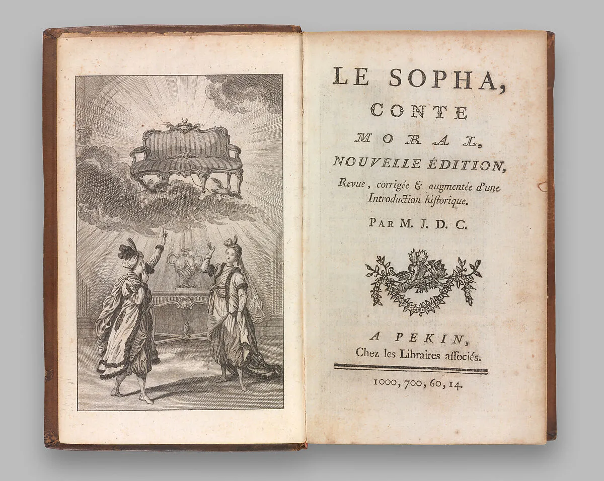 Le sopha : conte moral — Claude-Prosper Jolyot de Crébillon