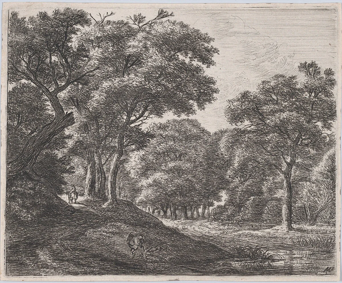 Twilight in the Woods — Anthonie Waterloo