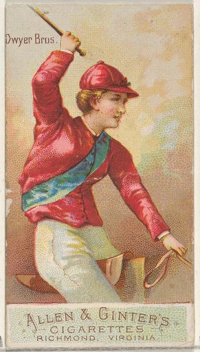 Dwyer Brothers, from the Racing Colors of the World series (N22b) for Allen & Ginter Cigarettes