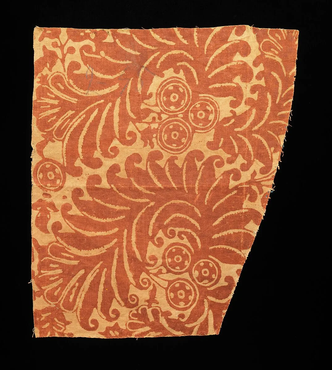 Textile fragment — Unknown