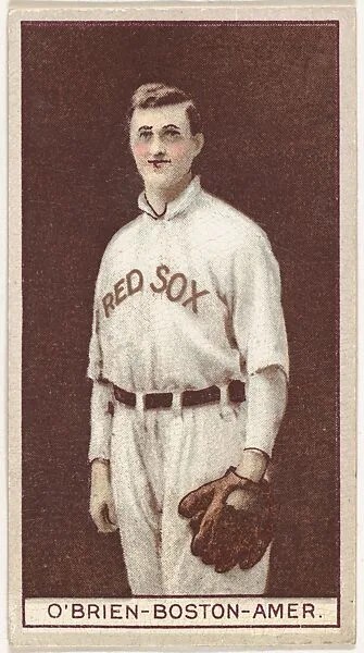 Buck O'Brien, Boston, American League, from the Brown Background series (T207) for the American Tobacco Company — American Tobacco Company