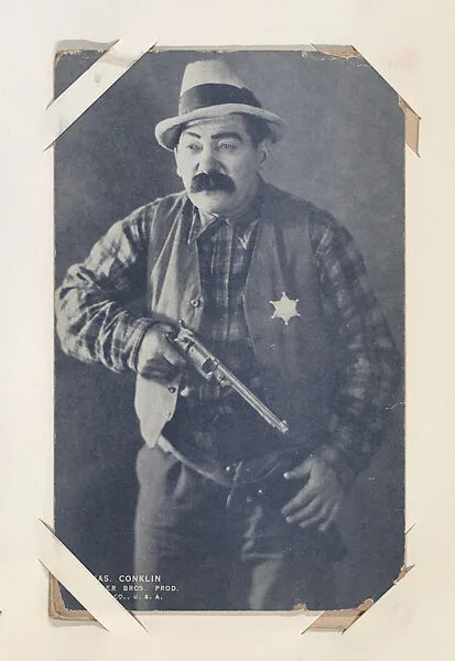 Chas. Conklin from Movie Stars Exhibit Cards series (W401) — Unknown