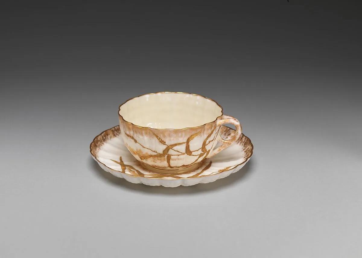Cup and Saucer — Ott and Brewer