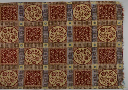 Woven carpet piece