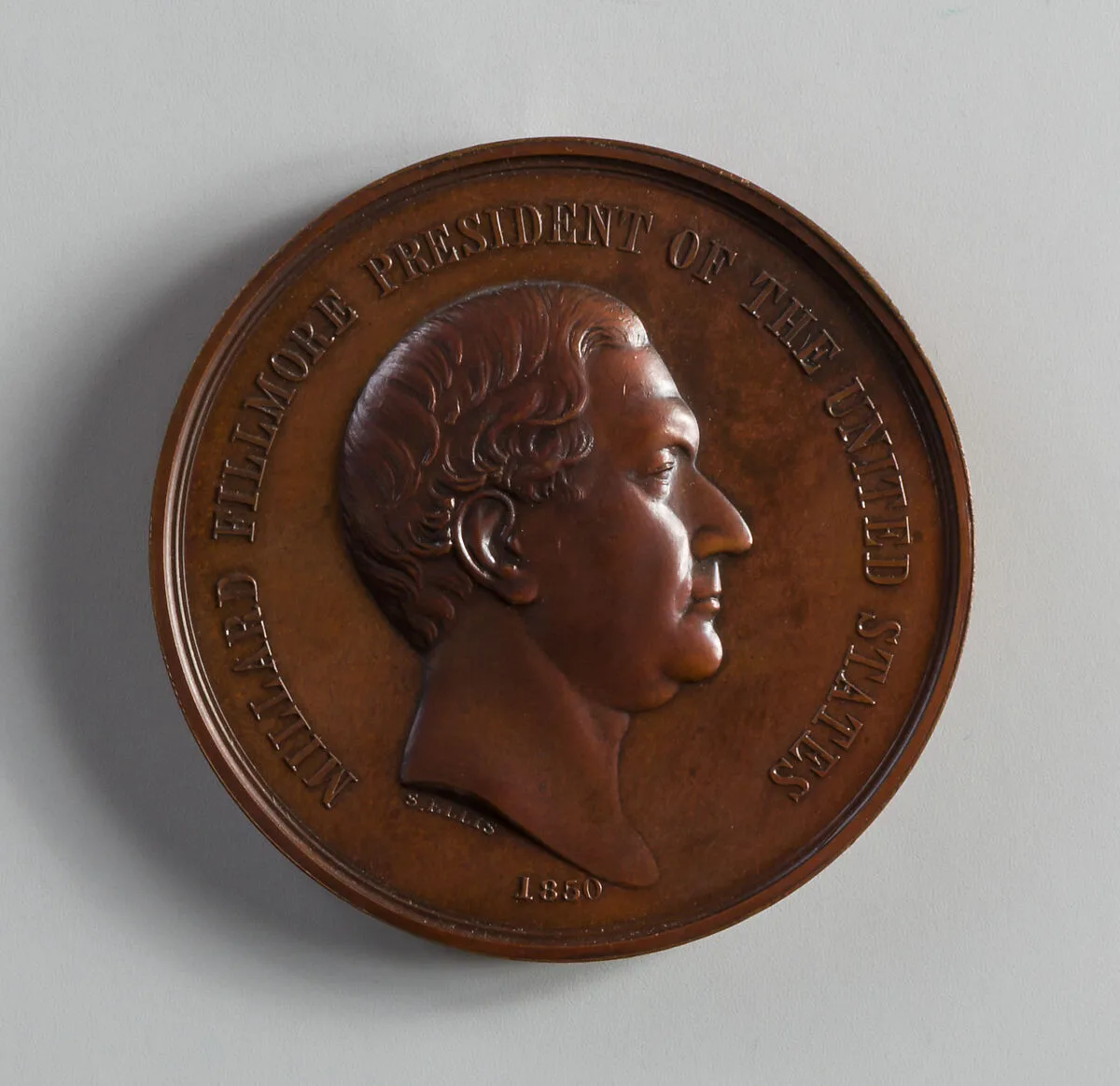 Medal of Millard Fillmore — Salathiel Ellis|Joseph Willson