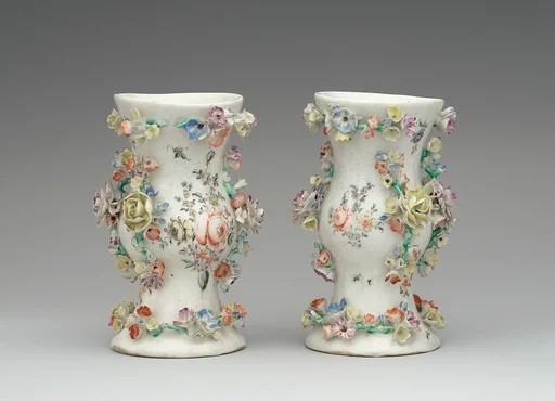 Pair of mantelpiece vases