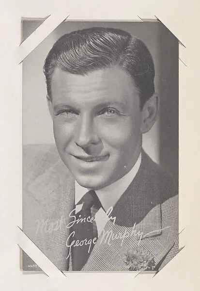 George Murphy from Movie Stars Exhibit Cards series (W401) — Unknown