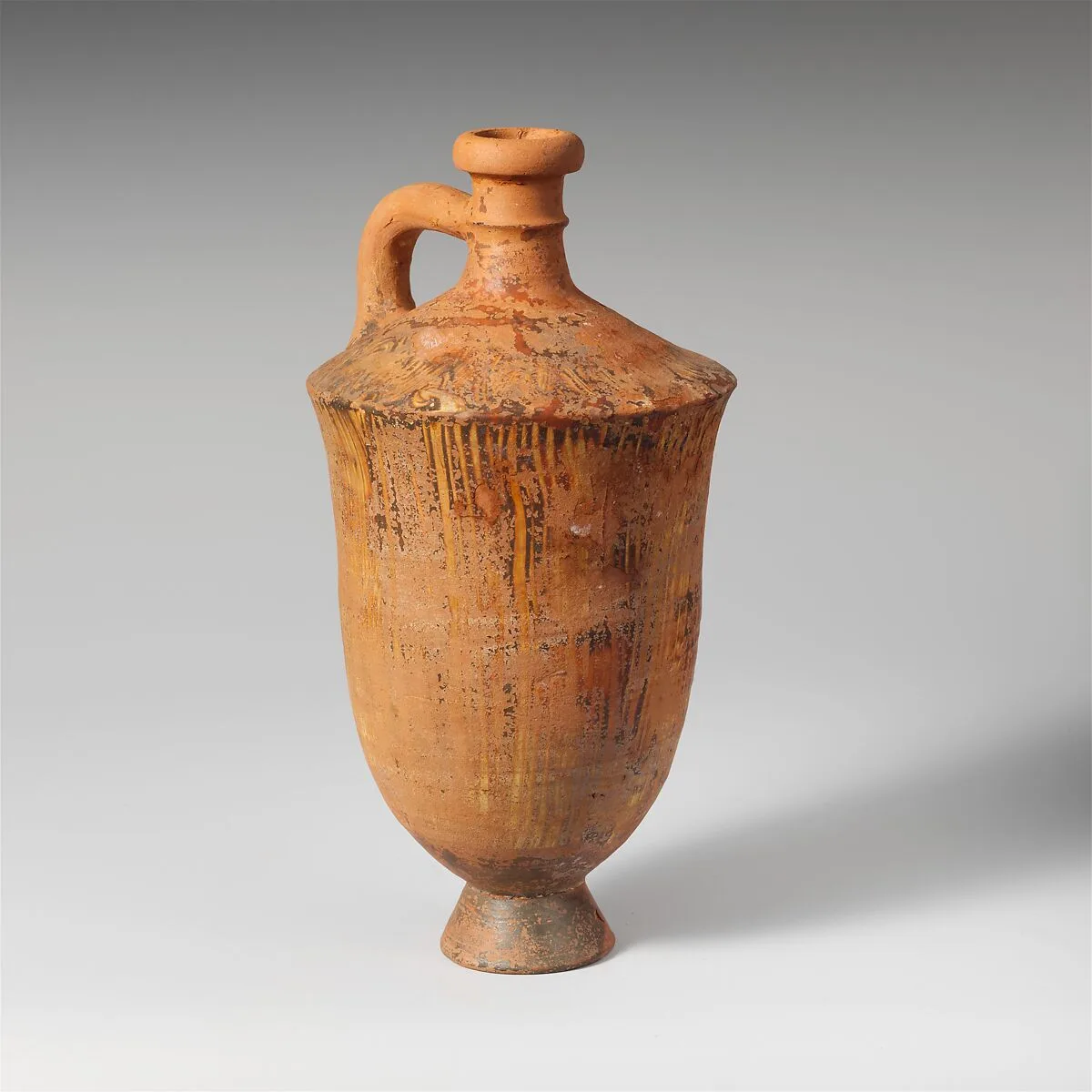 Terracotta lekythos (oil flask) — Unknown