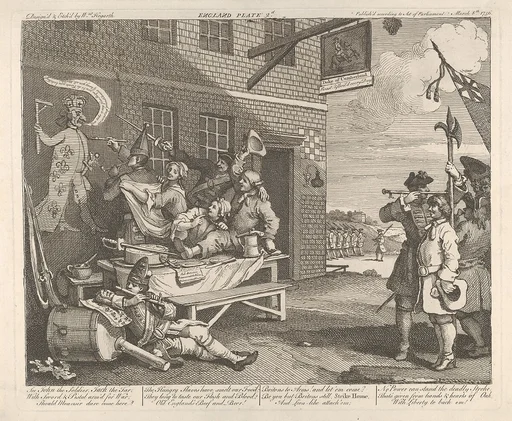The Invasion, Plate 2: England