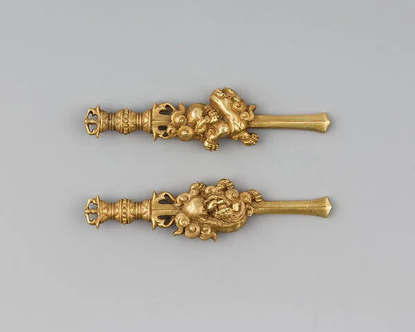 Pair of Sword-Grip Ornaments (Menuki) — Unknown