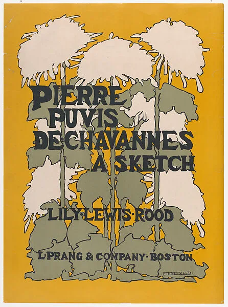 Pierre Puvis de Chavannes: A Sketch — Ethel Reed|Louis Prang & Co.