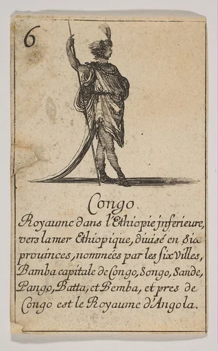 Congo, from "Jeu de la Géographie"
