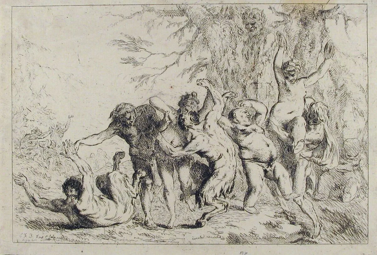 Bacchanal — Louis Félix de La Rue