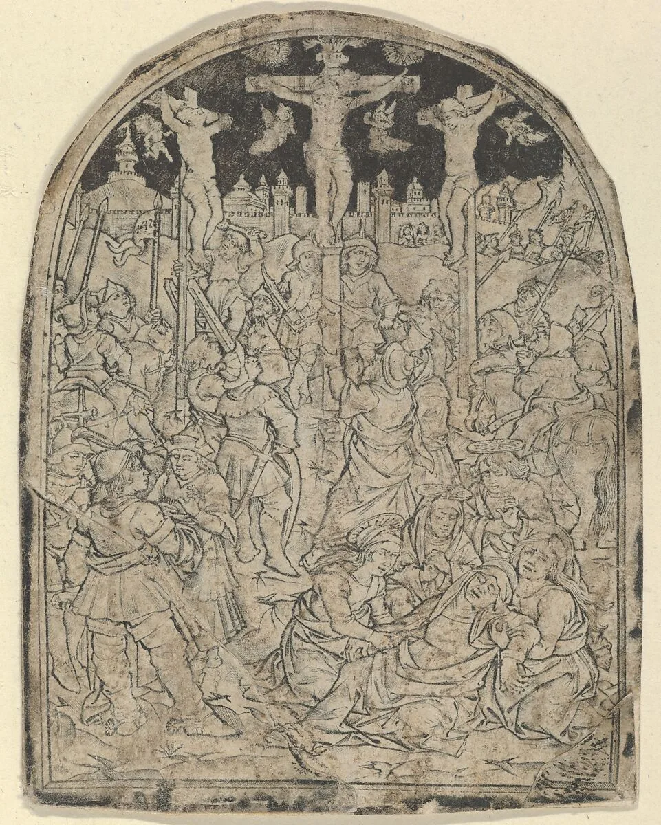 Crucifixion — Anonymous, Italian, 15th century