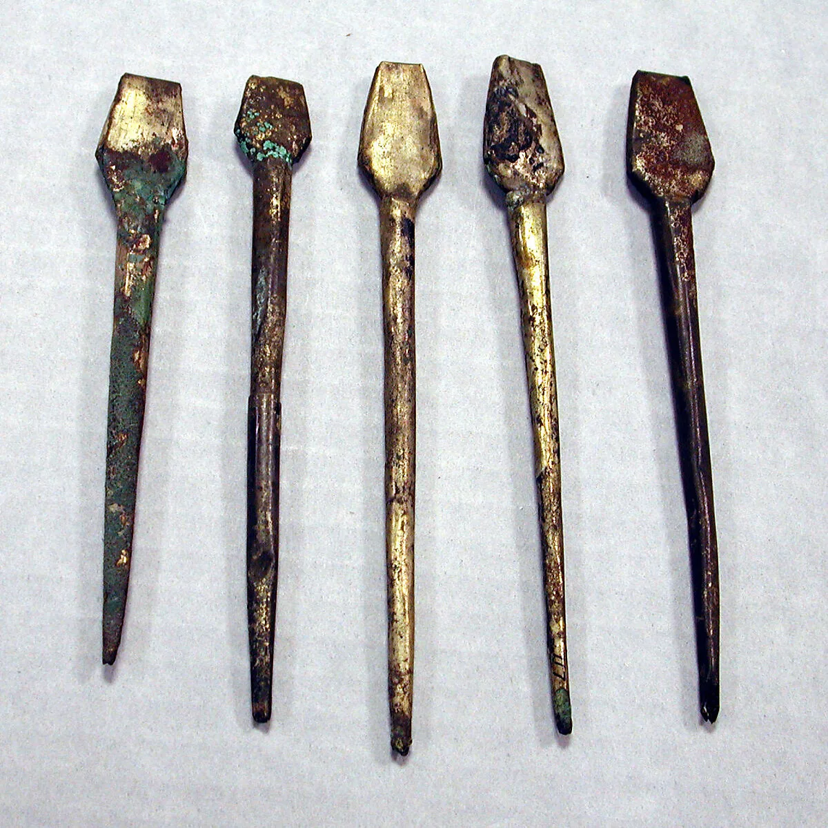 Hammered Silver Miniature Spatula — Unknown