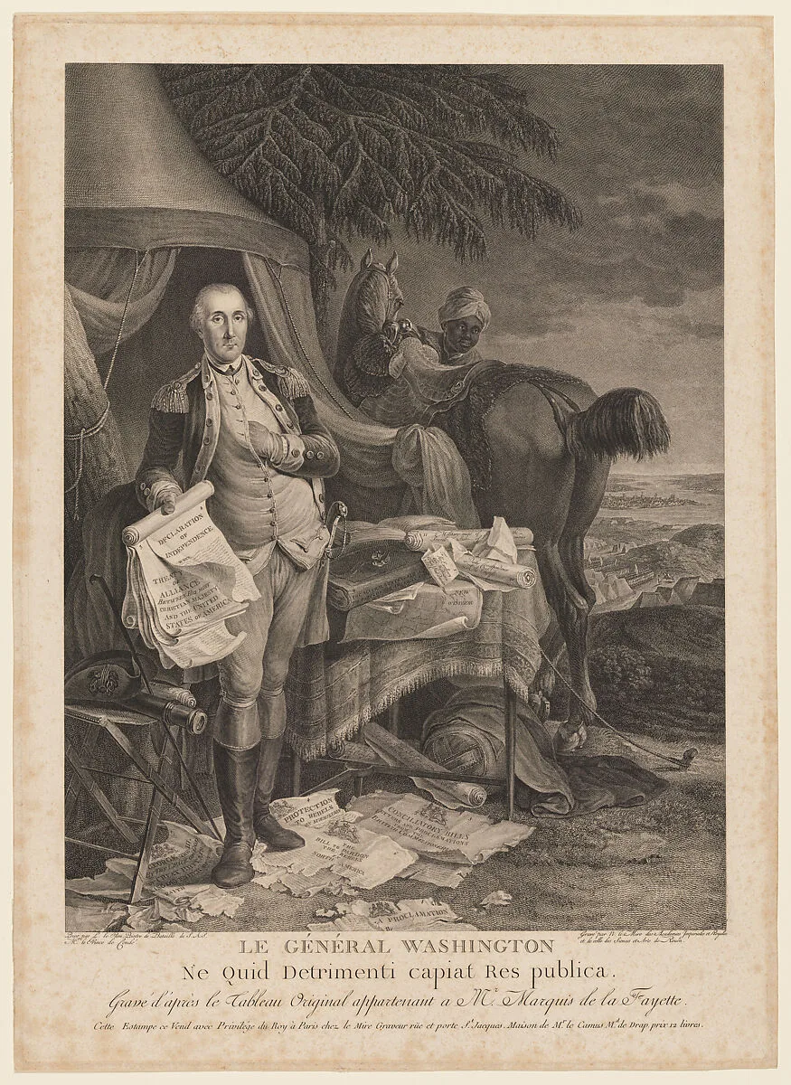 Le Général Washington — Noël Le Mire|Jean-Baptiste Le Paon|George Washington