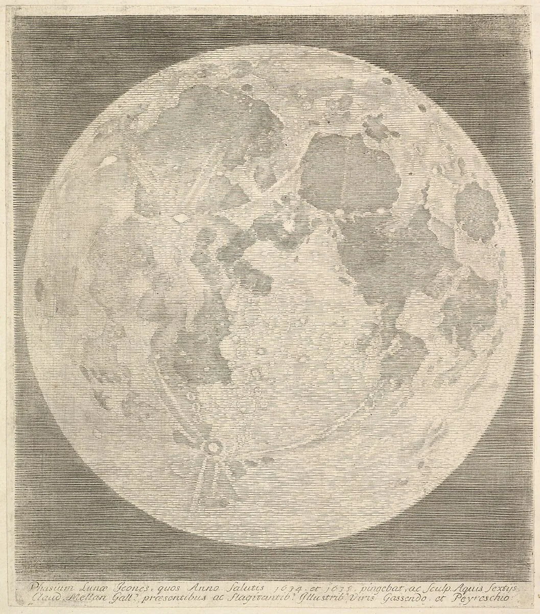 Full Moon — Claude Mellan
