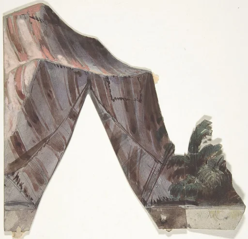 Design for a Stage Set at the Opéra, Paris