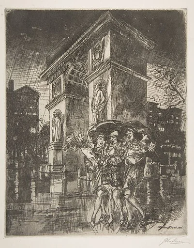 Easter Eve, Washington Square