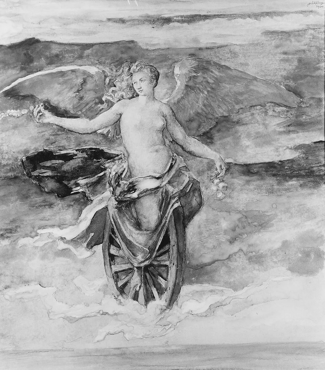The Wheel of Fortune — John La Farge