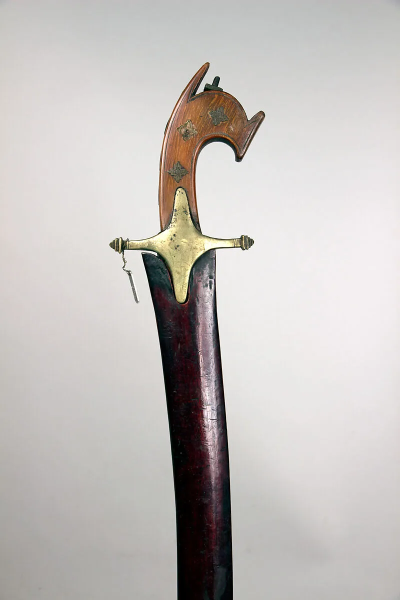 Saber with Scabbard — Unknown