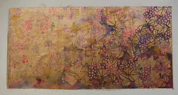 Velvet panel — Dorothy Marshall Hornblower|Tiffany Studios