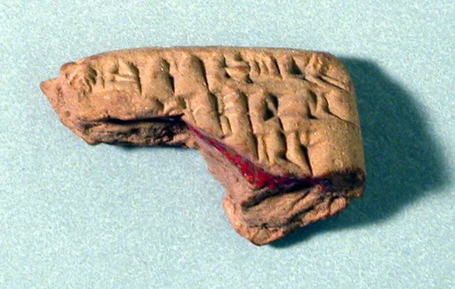 Cuneiform tablet: promissory note for silver