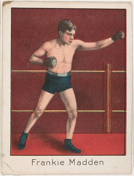 Frankie Madden, from the Champion Athlete and Prize Fighter series (T220), issued by Mecca and Tolstoi Cigarettes — Mecca Cigarettes|Tolstoi Cigarettes