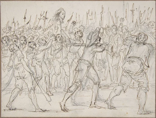 The Head of Jean Féraud (1759–1795), a Deputy at the Convention, Carried on a Pike, May 21, 1795