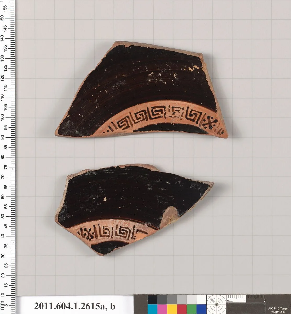 Terracotta fragments of kylikes (drinking cups) — Unknown