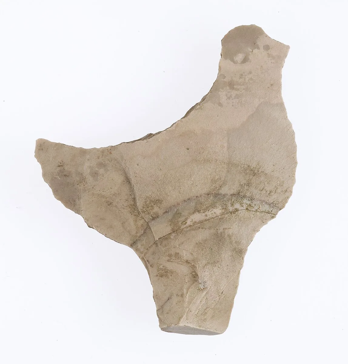 Flint shaped like a bird — Unknown