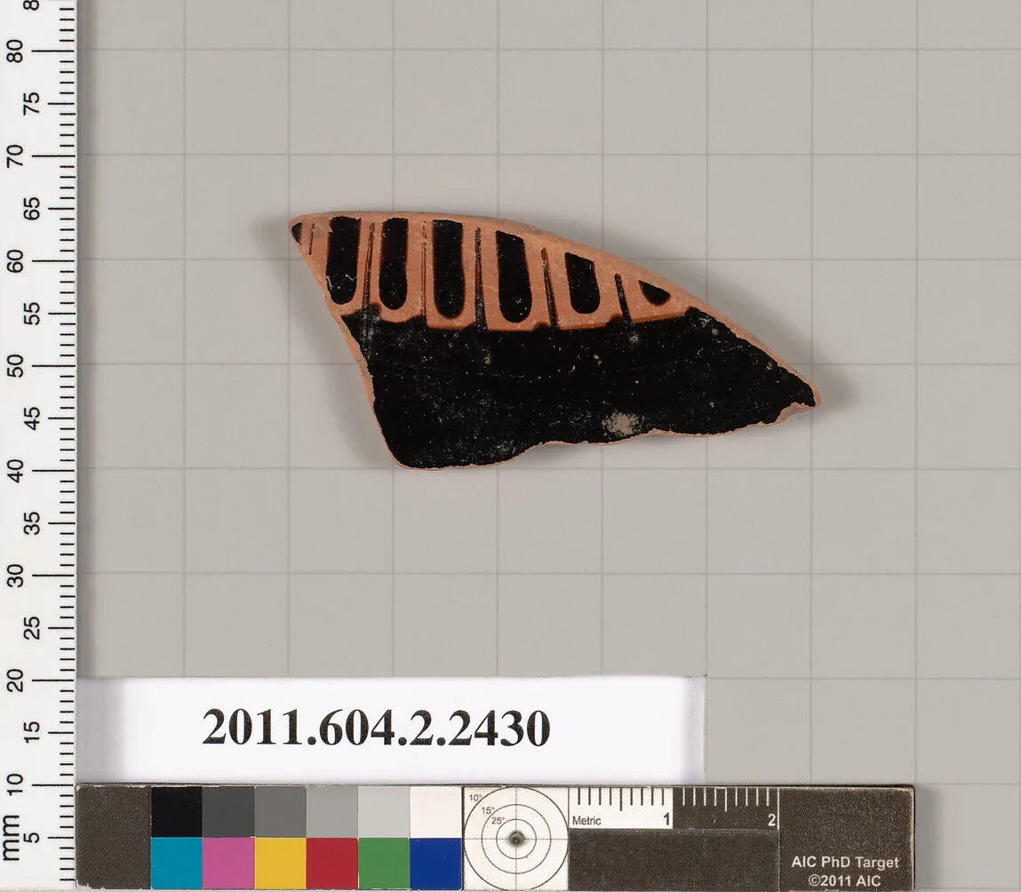 Terracotta fragment of an amphora (jar)? — Unknown