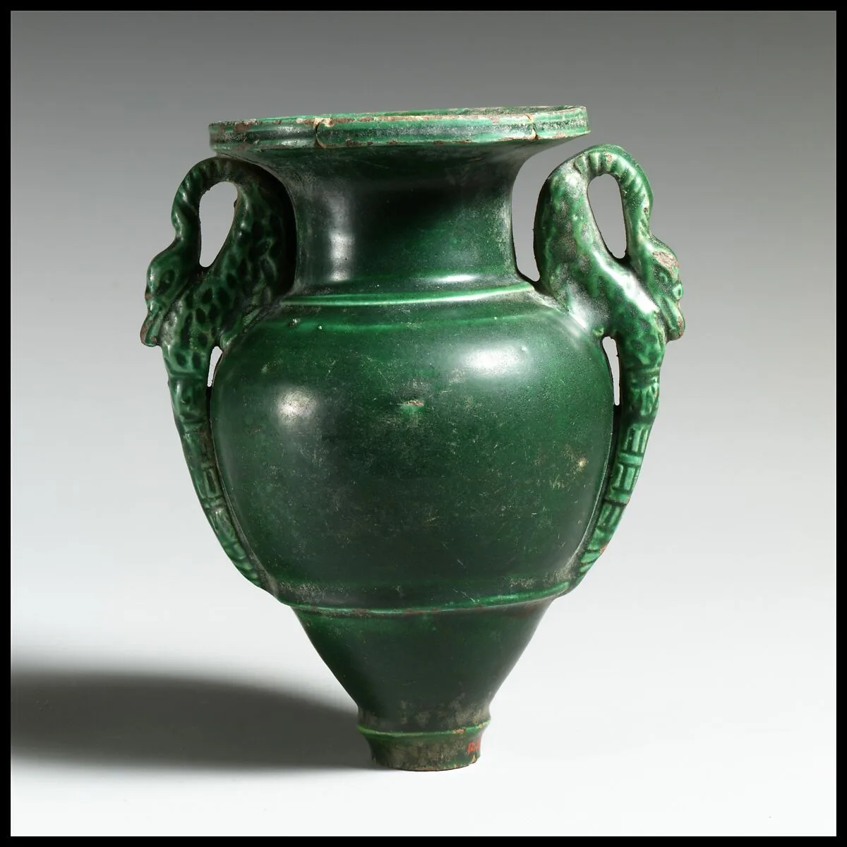 Terracotta amphora (two-handled jar) — Unknown